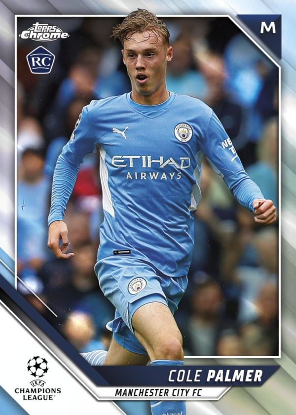 Topps Champions league chrome hobby box 2021-2022 rookie card Cole palmer pokemart