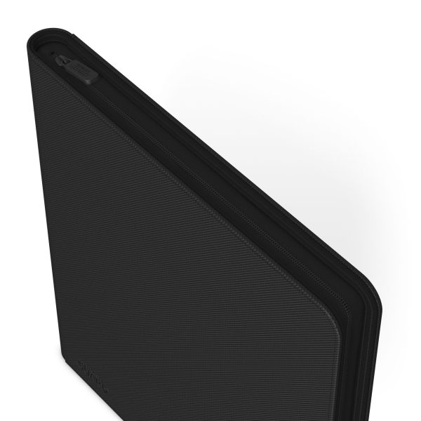 Ultimate Guard Zipfolio 480 - 24-Fach XenoSkin (Quadrow) - Schwarz - Ansicht von oben