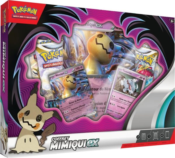 Coffret Mimiqui EX pokemon jcc Pokemart