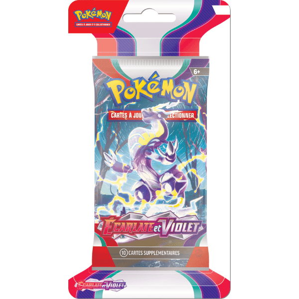 Pokemon ecarlate et violet booster sous blister Miraidon pokemart