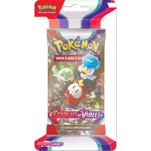 Pokemon ecarlate et violet booster sous blister Starters pokemart