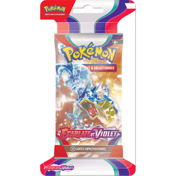 Pokemon ecarlate et violet booster sous blister Léviator pokemart