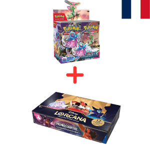 Disney Lorcana Premier Chapitre display français bundle Pokemon Forces temporelles pokemart