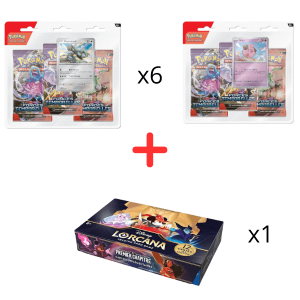 Disney lorcana premier chapitre Forces temporelles tripack bundle pokemart