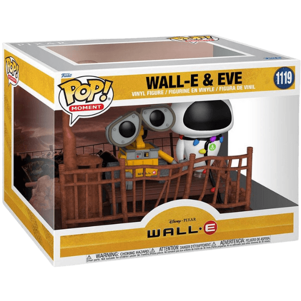 Funko!
Pop!  Disney Pixar!
Wall-E & Eve 1119 - pokemart