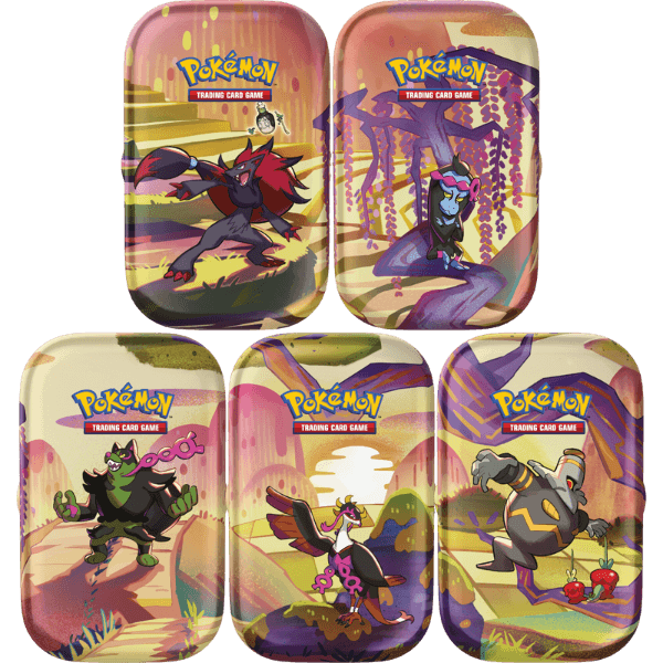 Pokemon TCG SV6.5 Shrouded Fable Mini-tin Artset (5) Pokemart