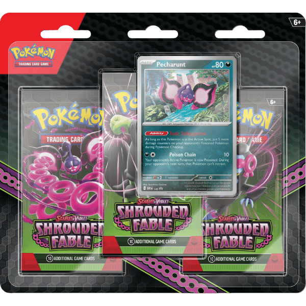 Pokémon TCG SV6.5 Tripack Pecharunt Pokémart