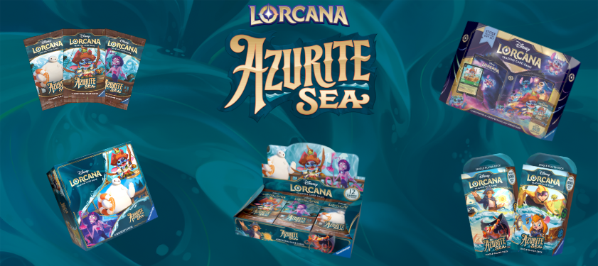 Lorcana Azurite Sea banner Pokemart